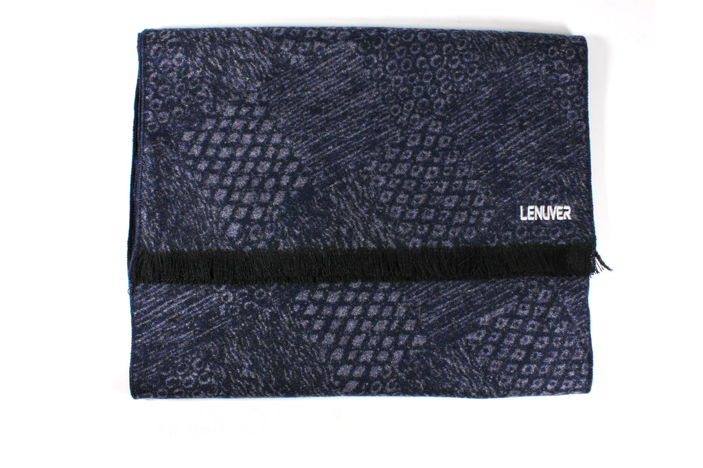LENUVER 100% Wool Scarf Pashmina Shawls and Wraps for Women Cashmere Warm Winter More Thicker Soft Scarves